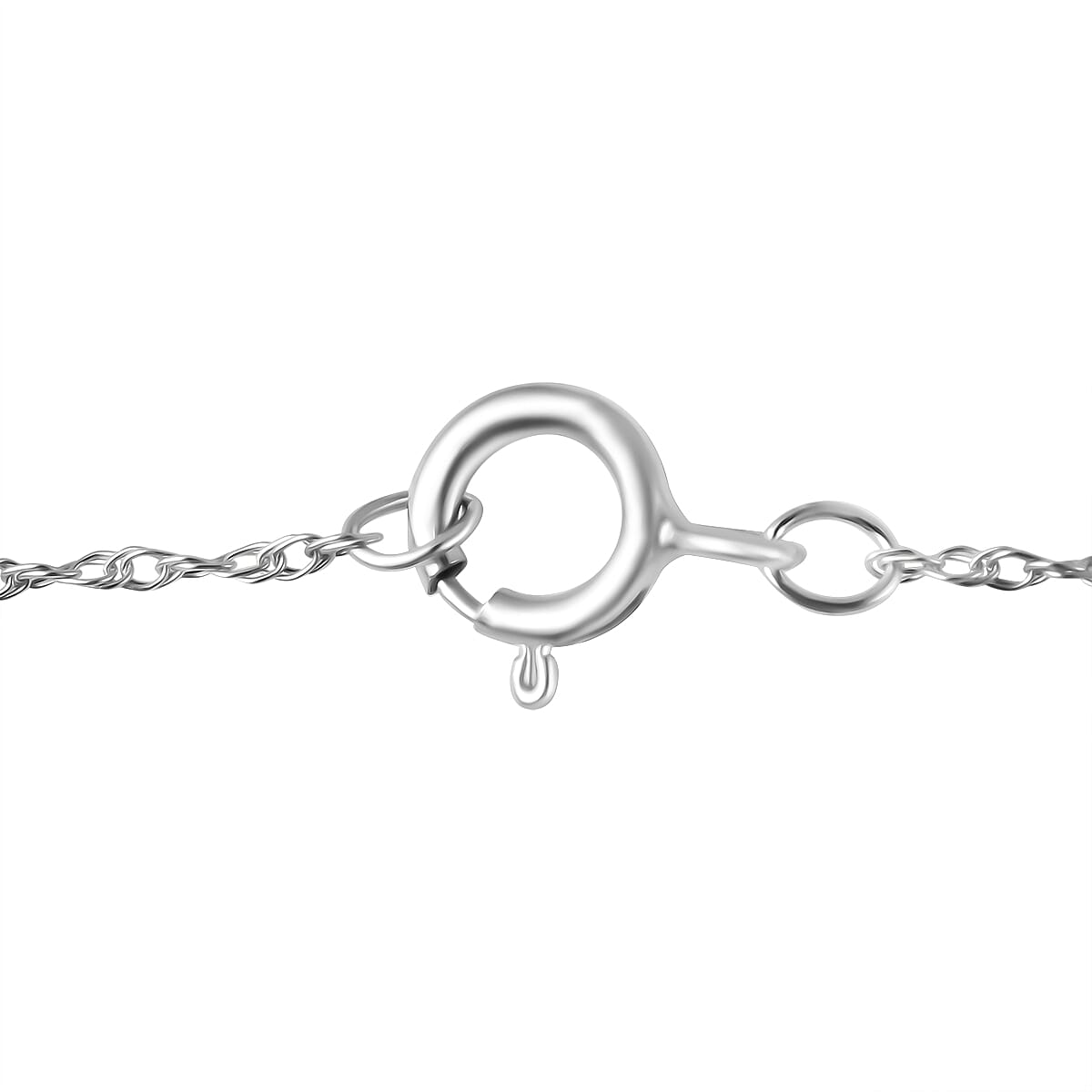 White Diamond I3-GH Pendant with Chain (Size 18) in 9K White Gold 4324365 3