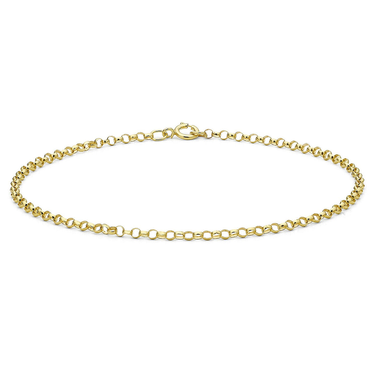 9K Yellow Gold Belcher Bracelet 8 Inch 7193394 0