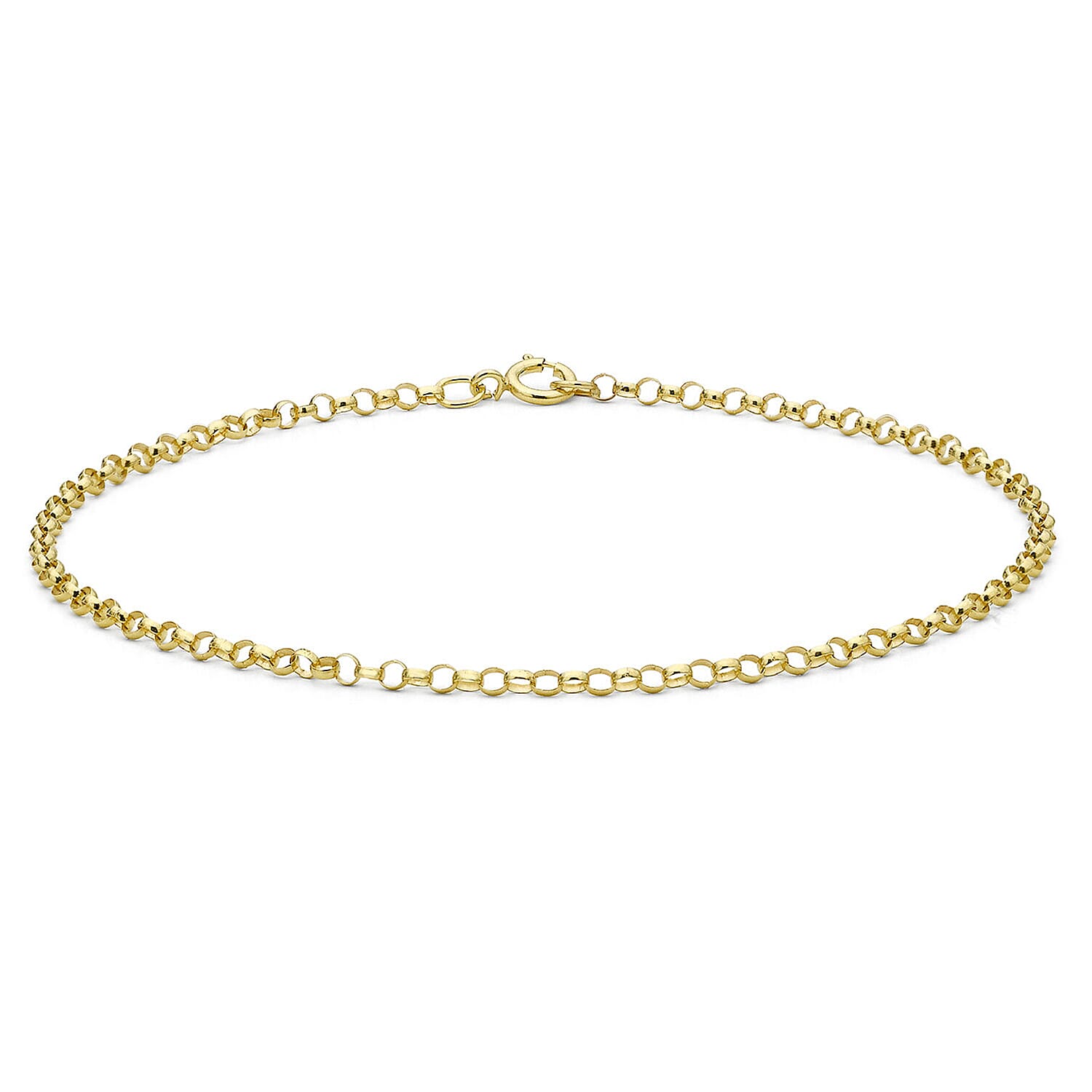 9K Yellow Gold Belcher Bracelet 8 Inch 7193394 0
