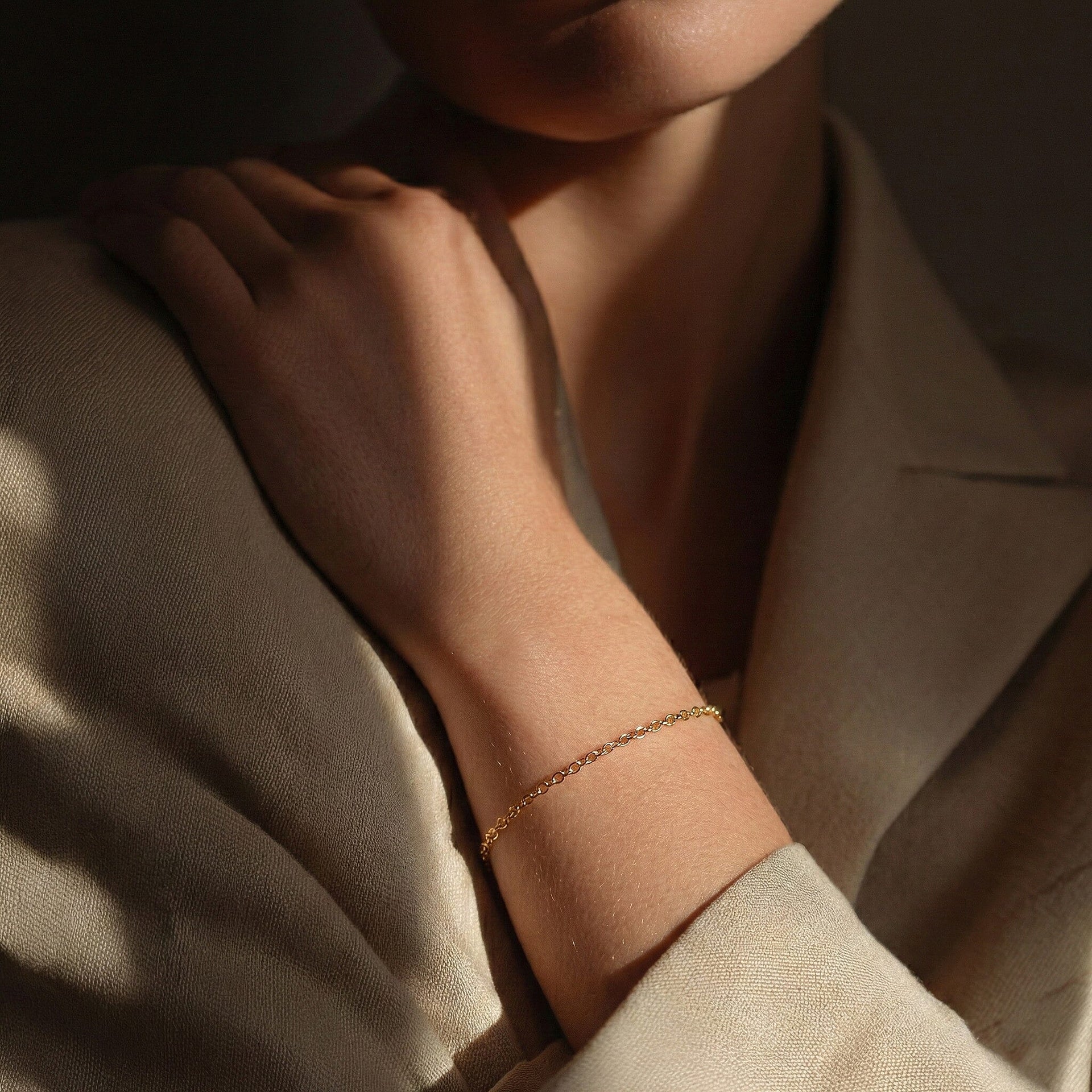 9K Yellow Gold Belcher Bracelet 8 Inch 7193394 3