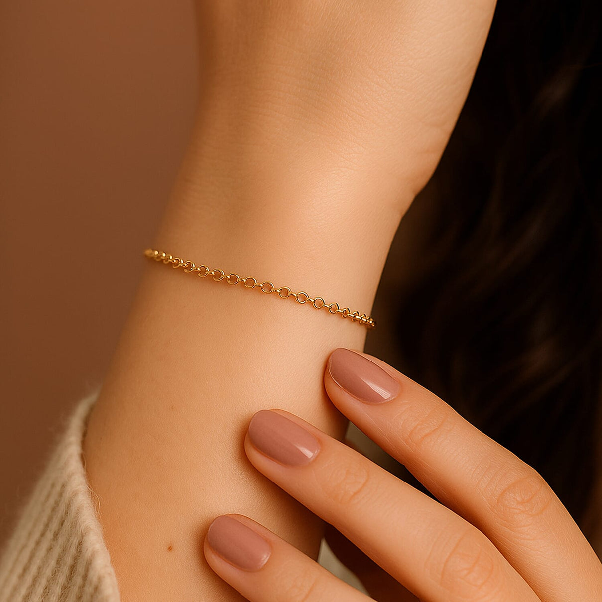 9K Yellow Gold Belcher Bracelet 8 Inch 7193394 7