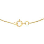 9K Yellow Gold Chain (Size - 18), Gold Wt.0.75 Gms