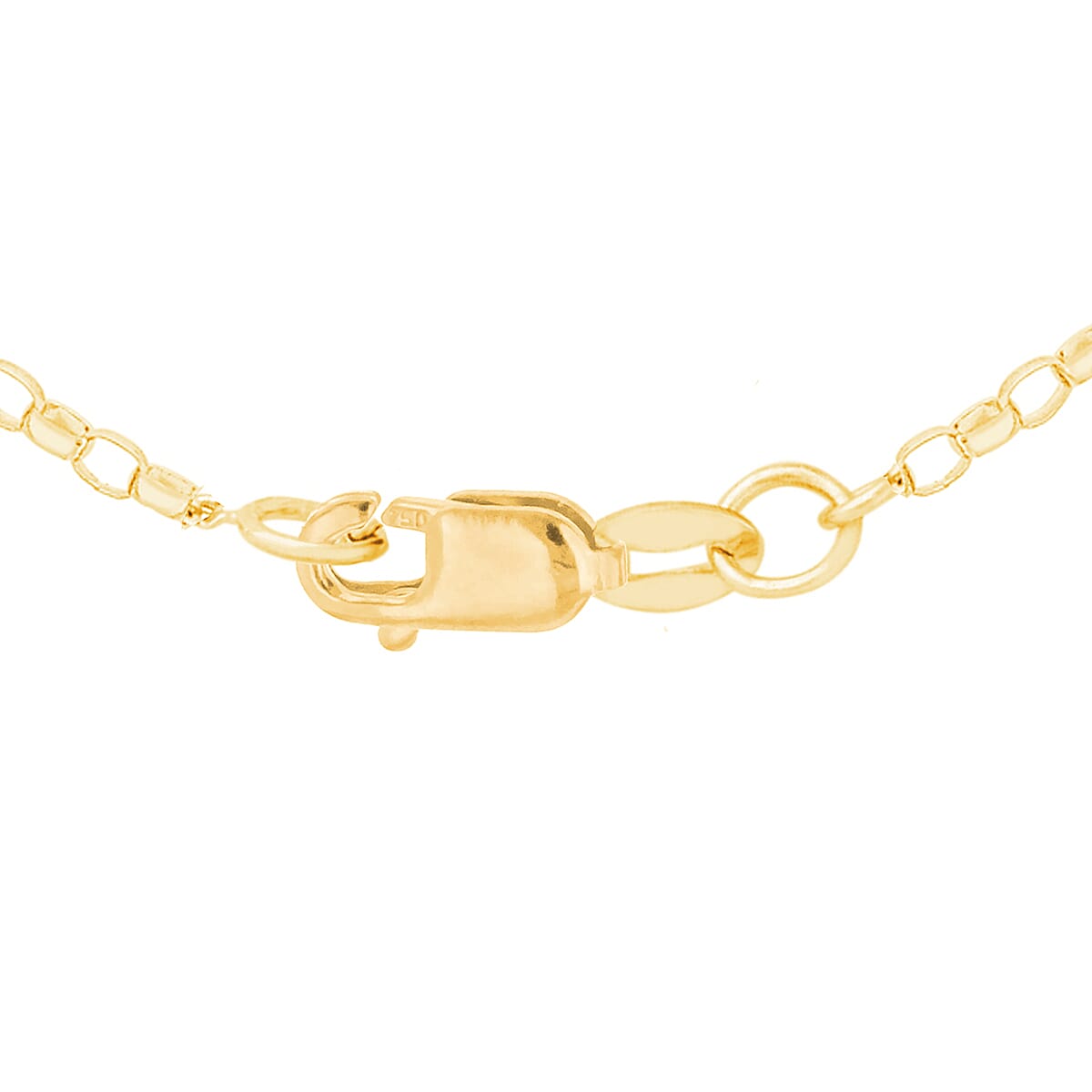 9K Yellow Gold 1.1mm Round Belcher Chain 24 Inch 7190475 3