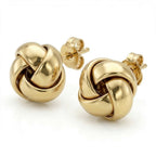 9K Yellow Gold  Earring,  Gold Wt. 0.9 Gms
