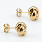 9K Yellow Gold  Earring,  Gold Wt. 0.9 Gms