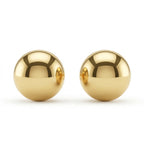 9K Yellow Gold  Earring,  Gold Wt. 1 Gms