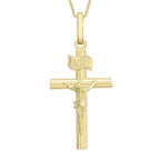 9K Yellow Gold  Pendant,  Gold Wt. 0.59 Gms