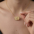 9K Yellow Gold  NecklaceE (Size - 17),  Gold Wt. 2.4 Gms
