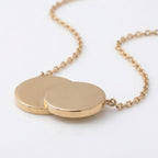 9K Yellow Gold  NecklaceE (Size - 17),  Gold Wt. 2.4 Gms