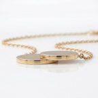 9K Yellow Gold  NecklaceE (Size - 17),  Gold Wt. 2.4 Gms