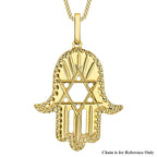 9K Yellow Gold  Pendant,  Gold Wt. 0.98 Gms