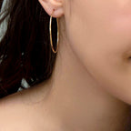 9K Yellow Gold Earring