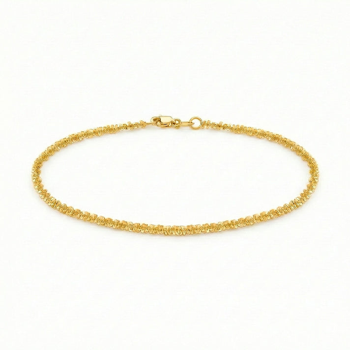 9K Yellow Gold 2.5mm 40 Tocalle Bracelet 7.5 Inch 8894706 1
