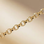 One Time Deal - 9K Yellow Gold Concave Belcher Necklace (Size 18) with Lobster Clasp Metal weight 2.11 Gms