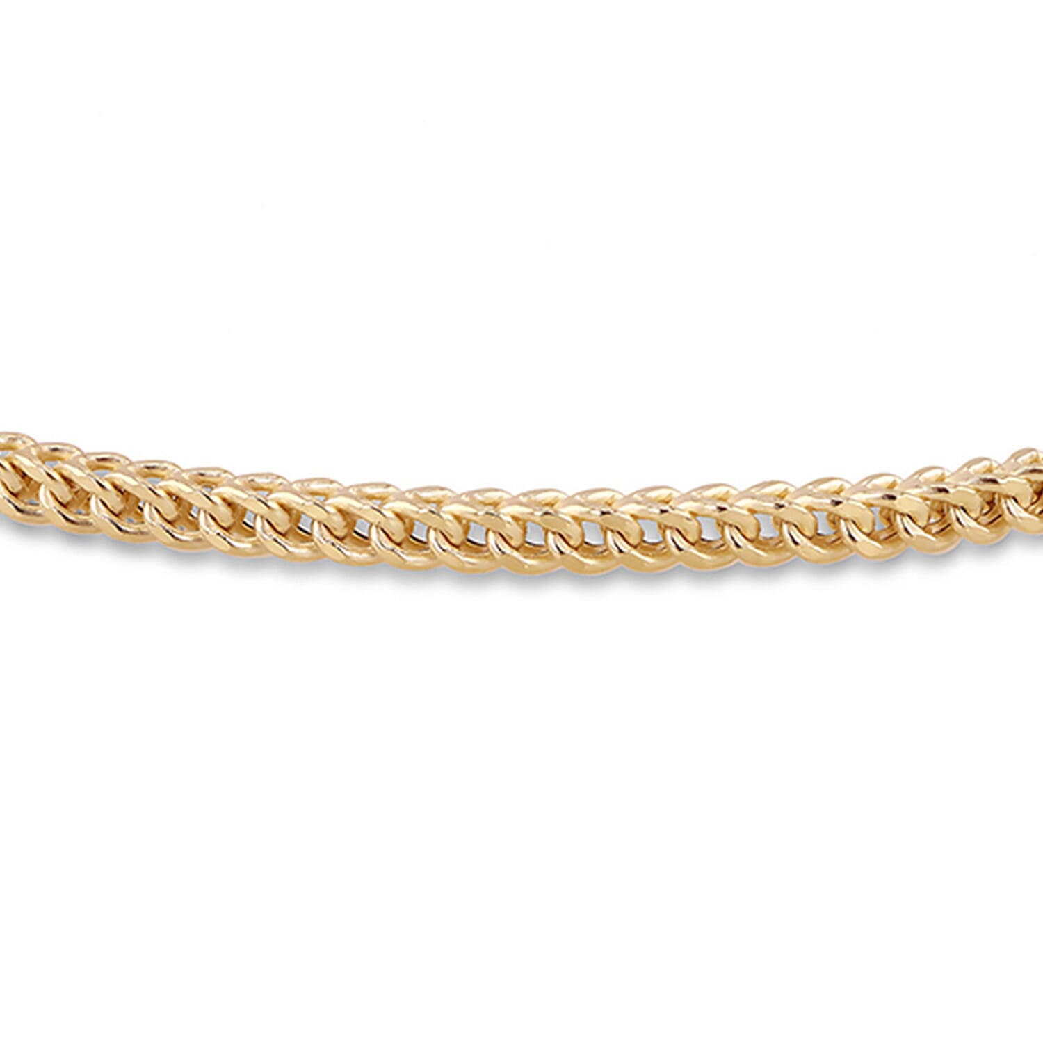 9K Yellow Gold 2mm Franco Link Bracelet 8 Inch 7159854 1