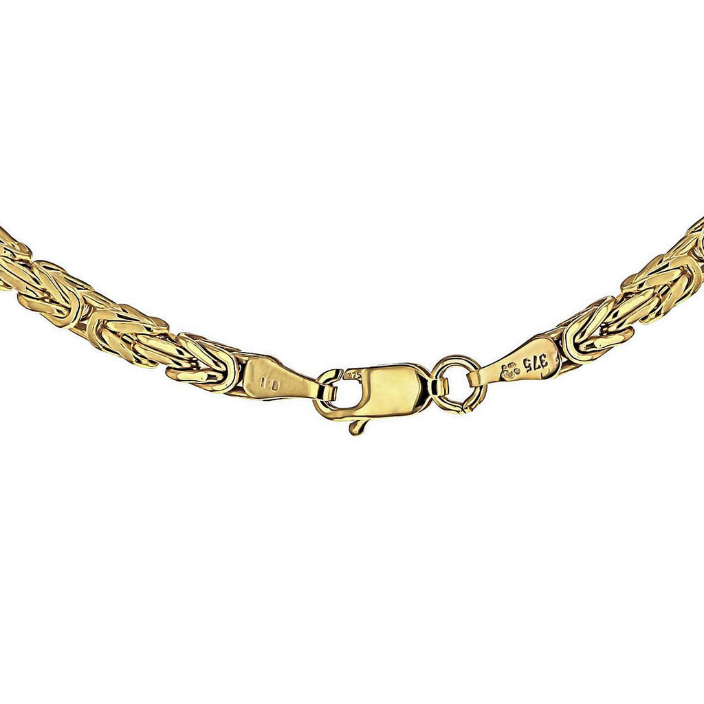 9K Yellow Gold  Chain (Size - 18),  Gold Wt. 13.5 Gms