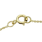 9K Yellow Gold 4mm X 5mm 'T' Initial Adjustable Bracelet 6 to 7.2 Inch