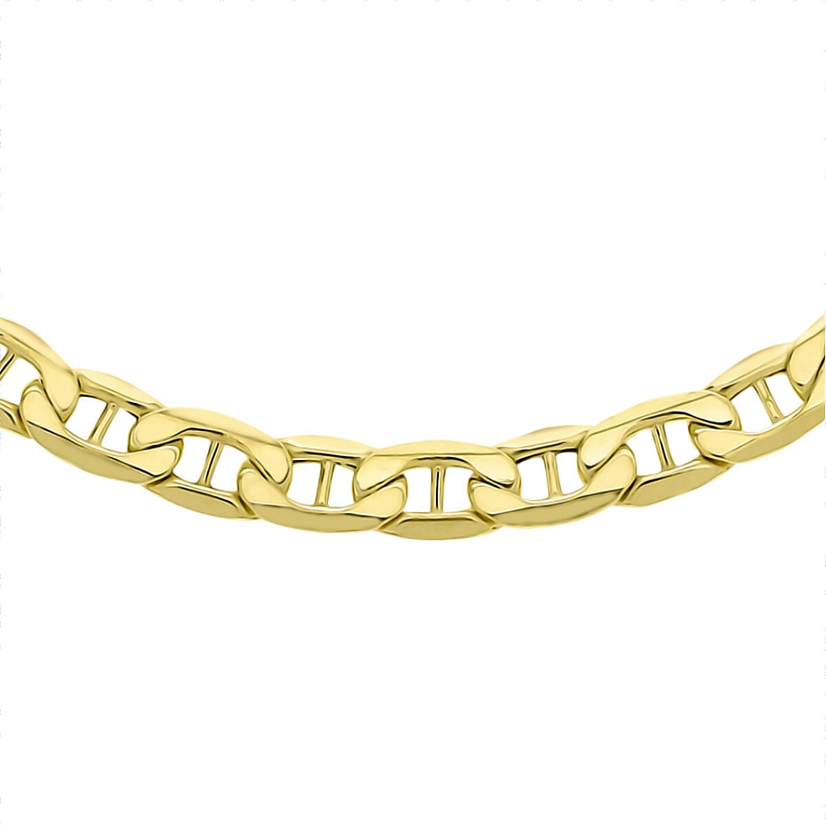 9K Yellow Gold 5.2MM Rambo Chain with Lobster Clasp 20 Inch 7986448 1