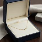 9K Yellow Gold  NecklaceE (Size - 15),  Gold Wt. 0.9 Gms