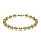 9K Yellow Gold  Bracelet,  Gold Wt. 5.2 Gms