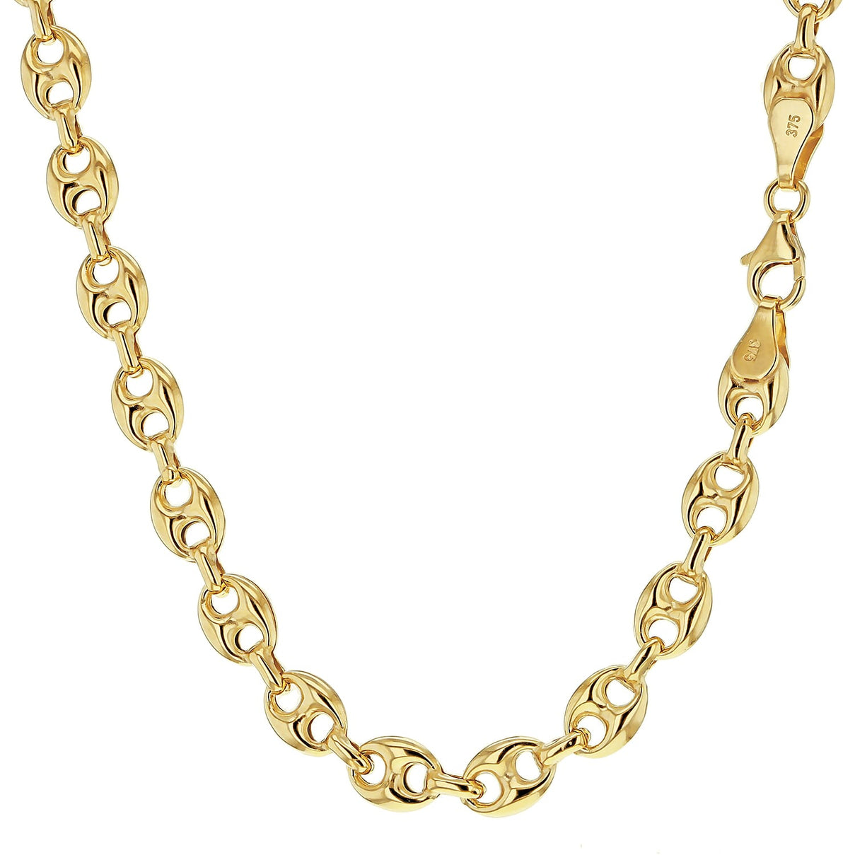 9K Yellow Gold 6mm Rambo Chain 22 Inch 7190063 0
