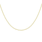 9K Yellow Gold Chain (Size - 20), Gold Wt.1.4 Gms