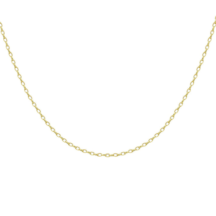 9K Yellow Gold 7.1MM Oval Belcher Chain with Spring Clasp 20 Inch Polished 8133501 1