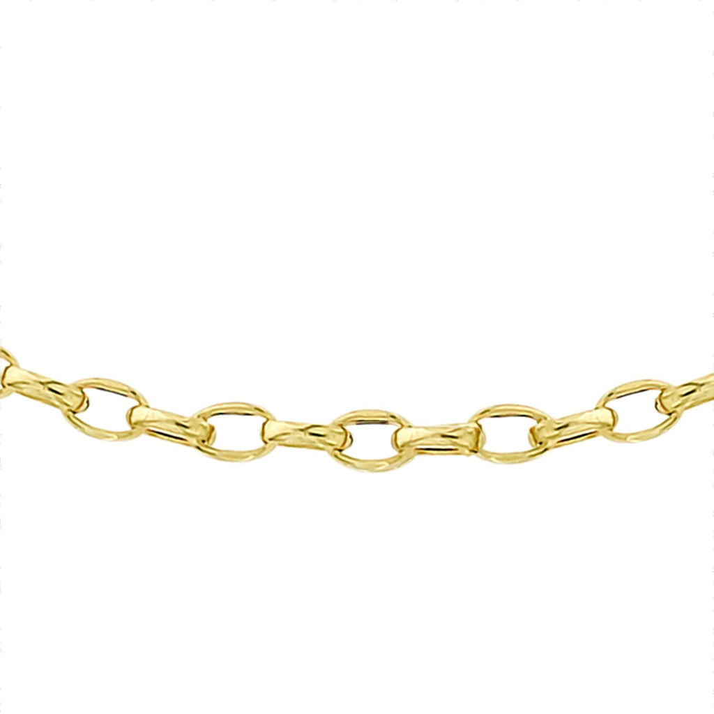 9K Yellow Gold Chain (Size - 20), Gold Wt.1.4 Gms