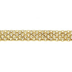 9K Yellow Gold  Bracelet,  Gold Wt. 5.6 Gms