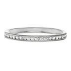 9K White Gold Finest CZ Full Eternity Ring