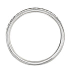 9K White Gold Finest CZ Full Eternity Ring