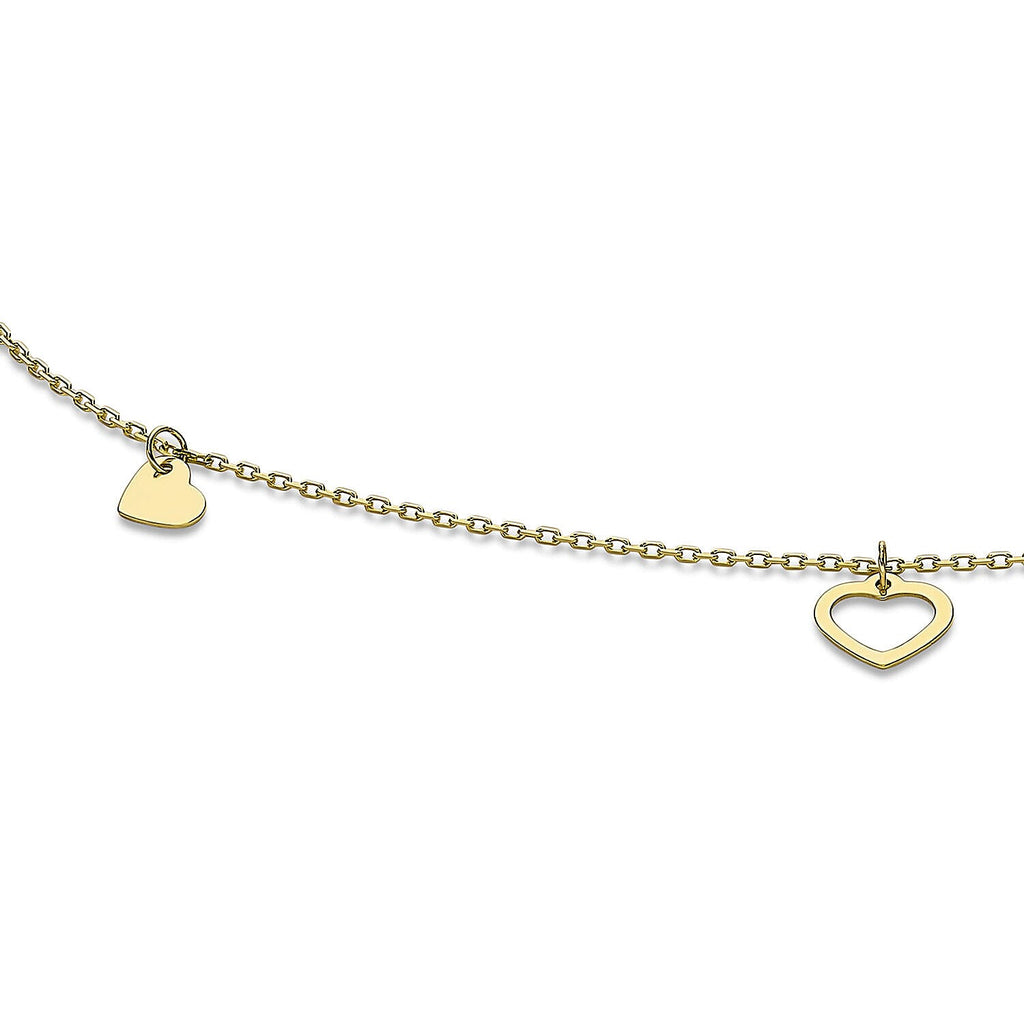 9K Yellow Gold  Anklet,  Gold Wt. 0.84 Gms