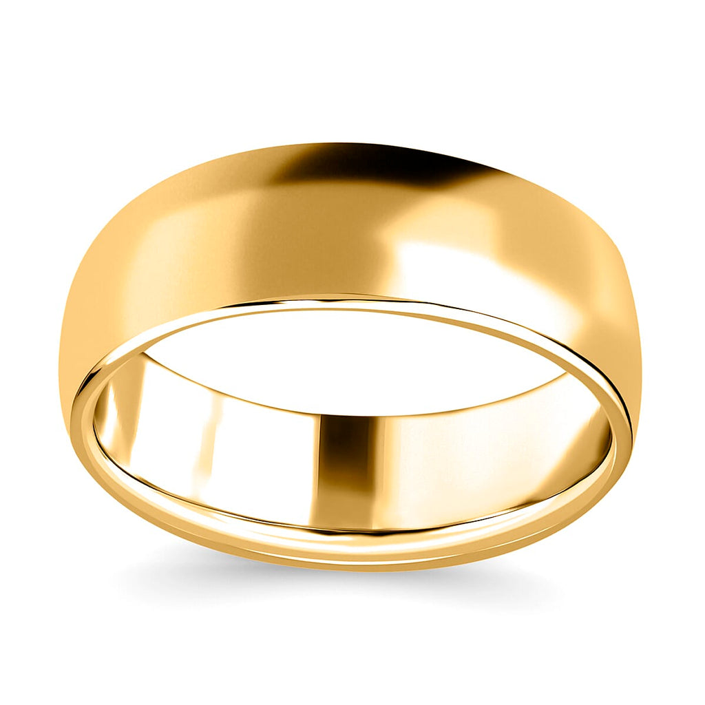 Italian Made Close Out Deal - 9K Yellow Gold Band Ring, Gold Wt 3.30 Gms