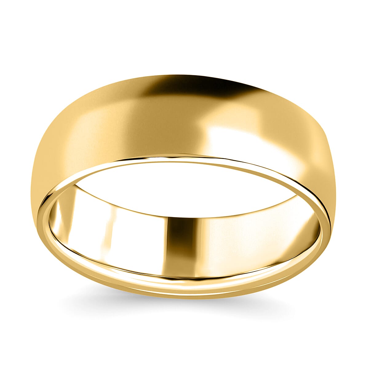 Italian Made Close Out Deal - 9K Yellow Gold Wedding Band Ring, Gold Wt 3.30 Gms 7364917 1