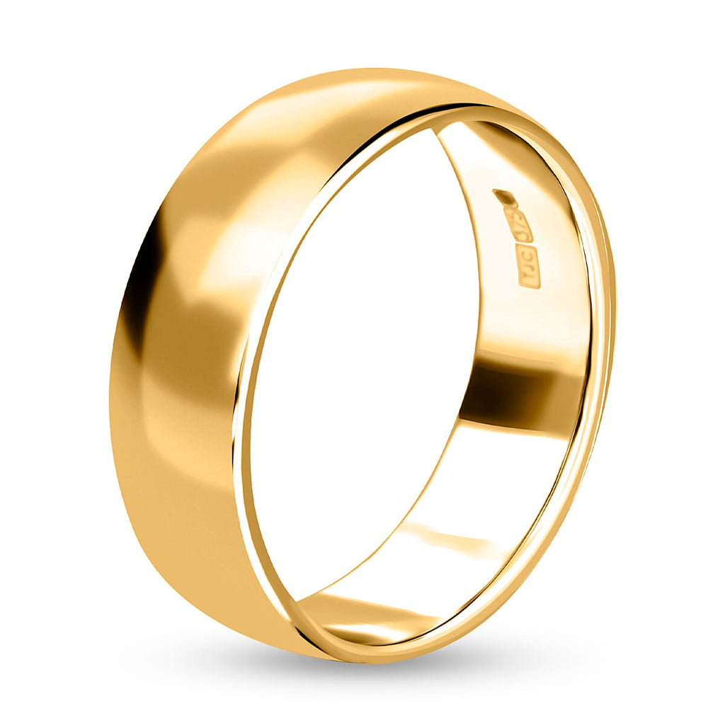 Italian Made Close Out Deal - 9K Yellow Gold Band Ring, Gold Wt 3.30 Gms