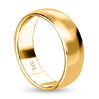 Italian Made Close Out Deal - 9K Yellow Gold Band Ring, Gold Wt 3.30 Gms