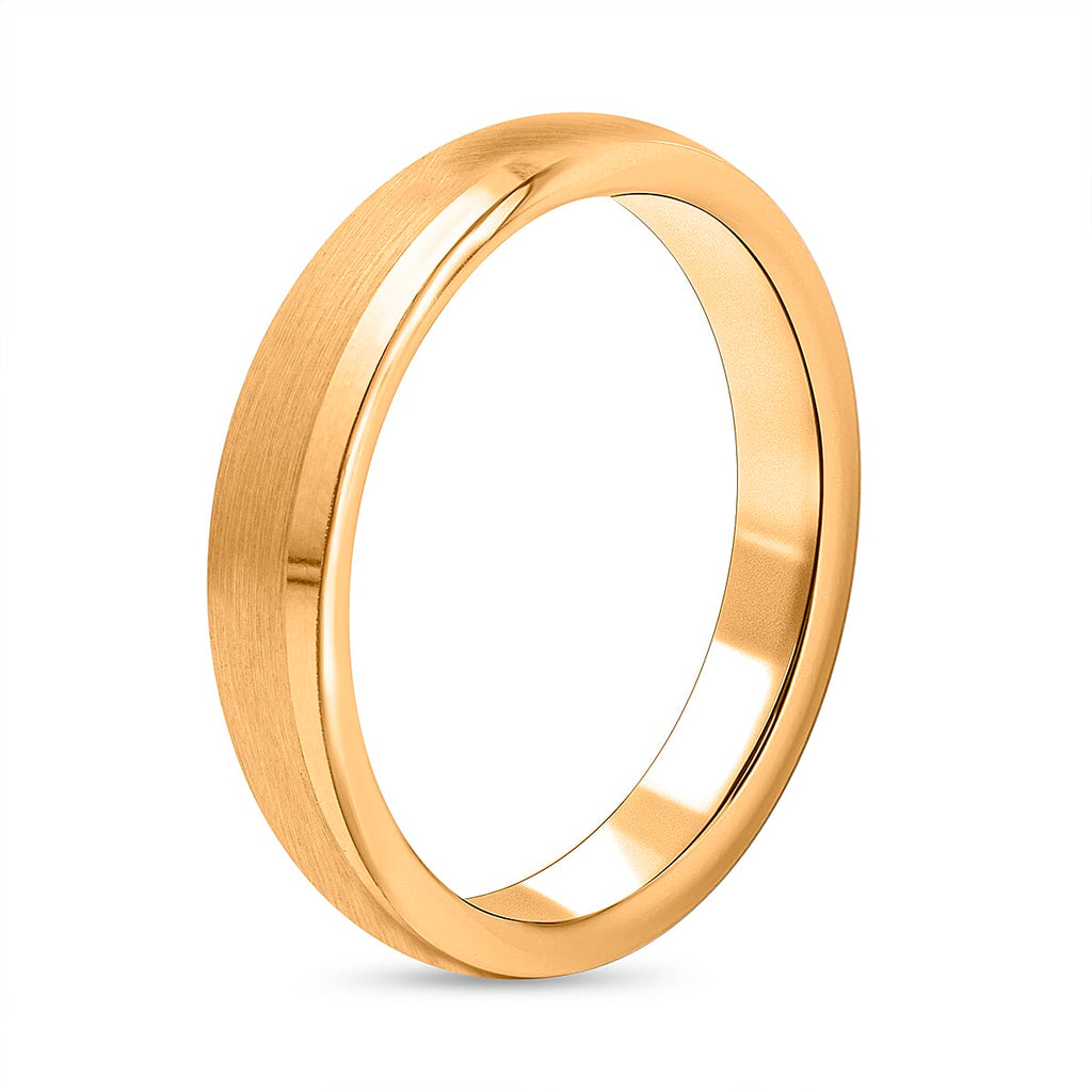 9K Yellow Gold Band Ring