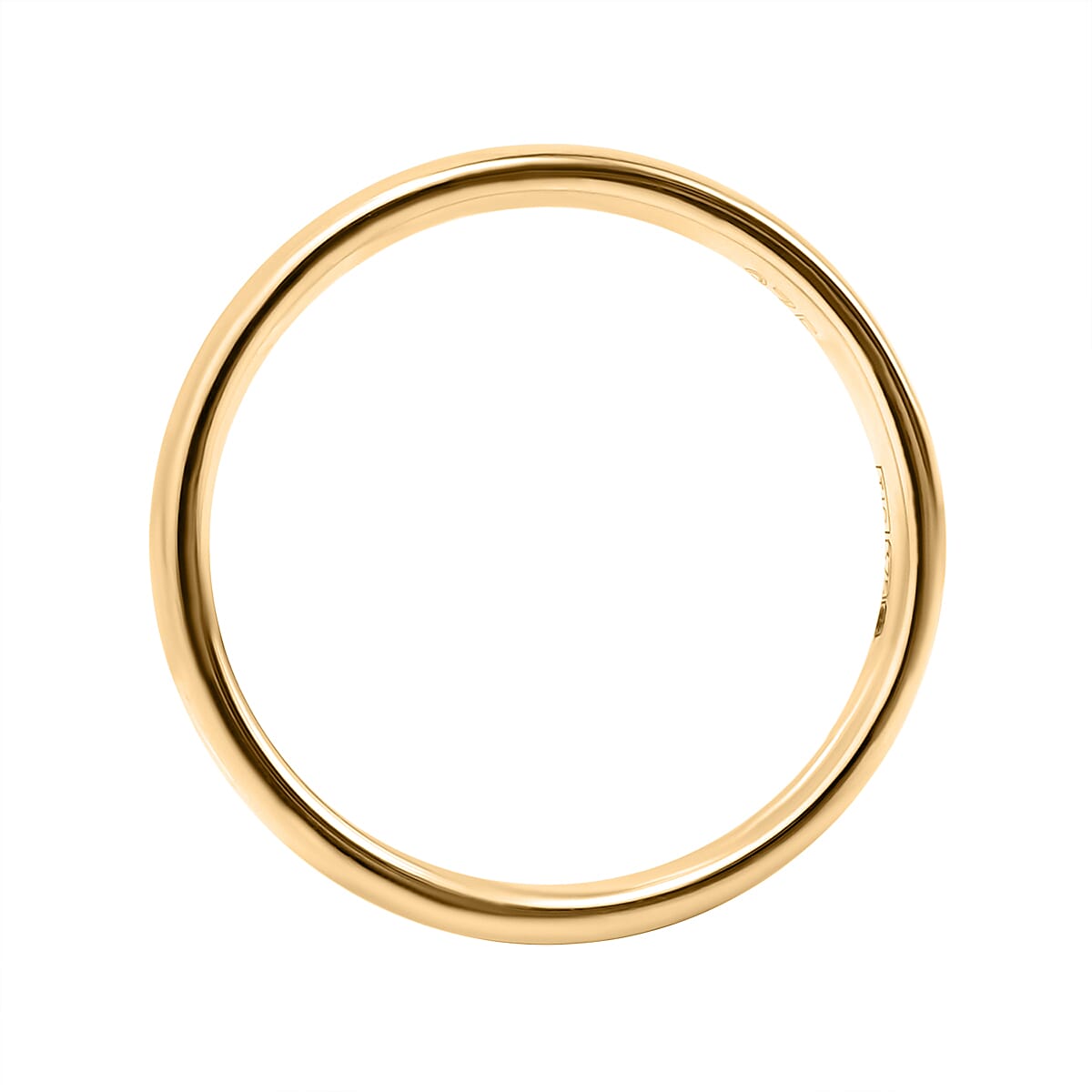 Las Vegas Closeout Deal - 9K Yellow Gold Wedding Band Ring 7365197 2