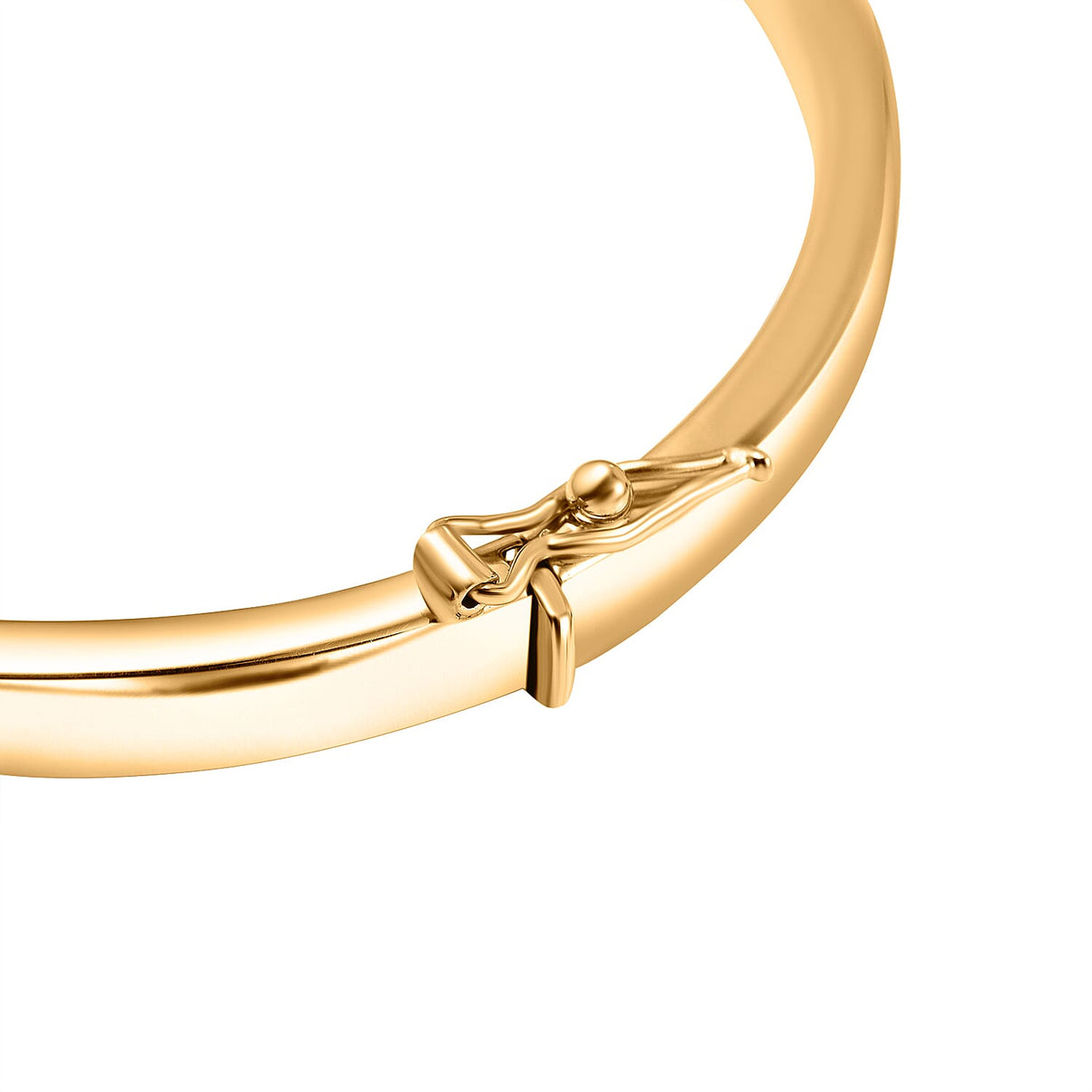 One Time Designer Closeout - 9K Yellow Gold Bangle (Size 7.5),Gold wt 10.00 Gms 7364323 2