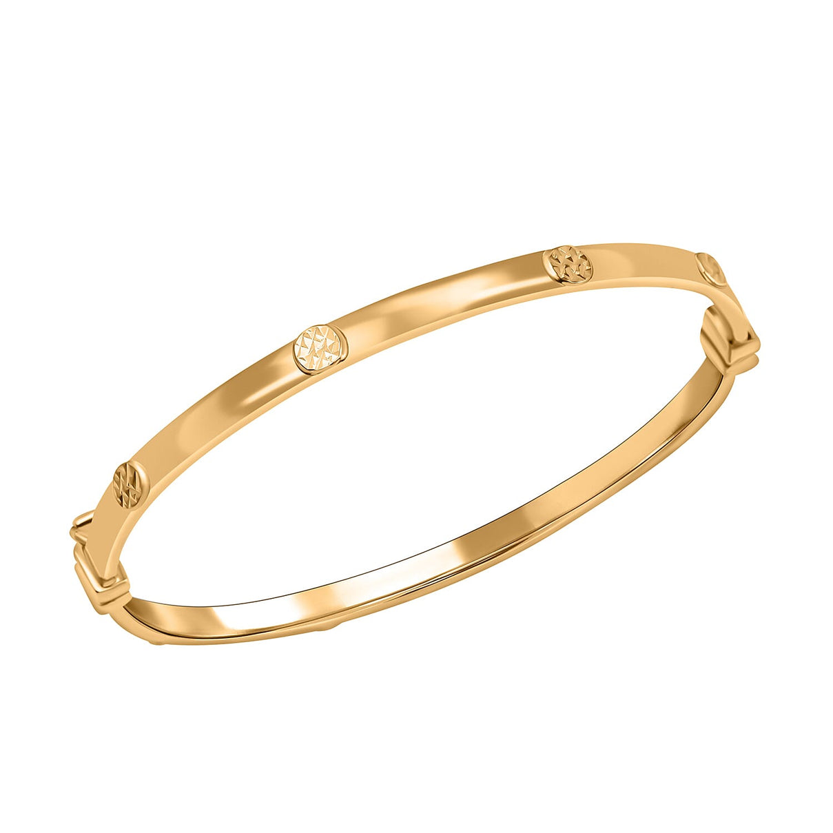 Maestro Collection Designer Inspired - 9K Yellow Gold Bangle, Gold Wt. 4.20 Gms. 7989576 4