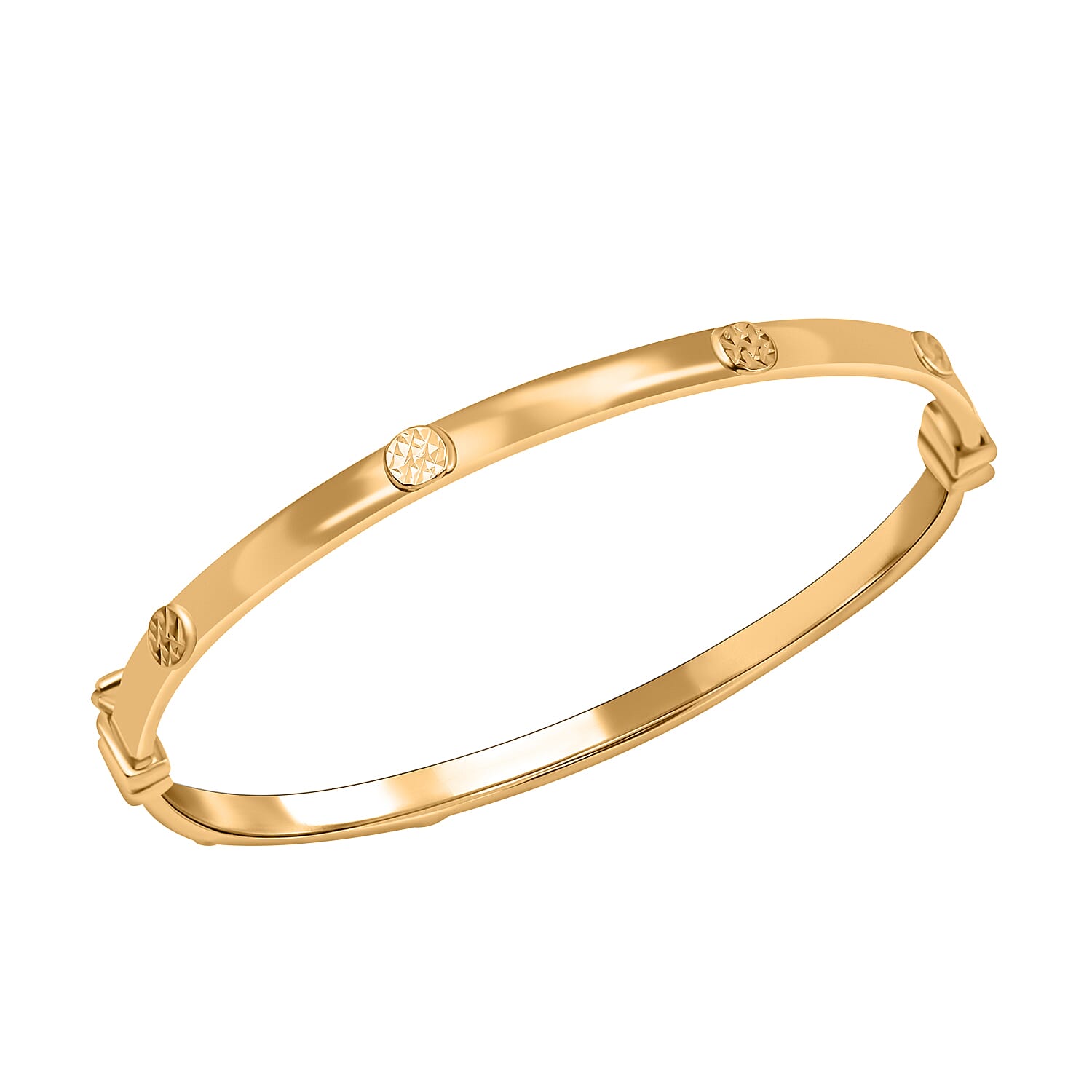 Maestro Collection Designer Inspired - 9K Yellow Gold Bangle, Gold Wt. 4.20 Gms. 7989576 4