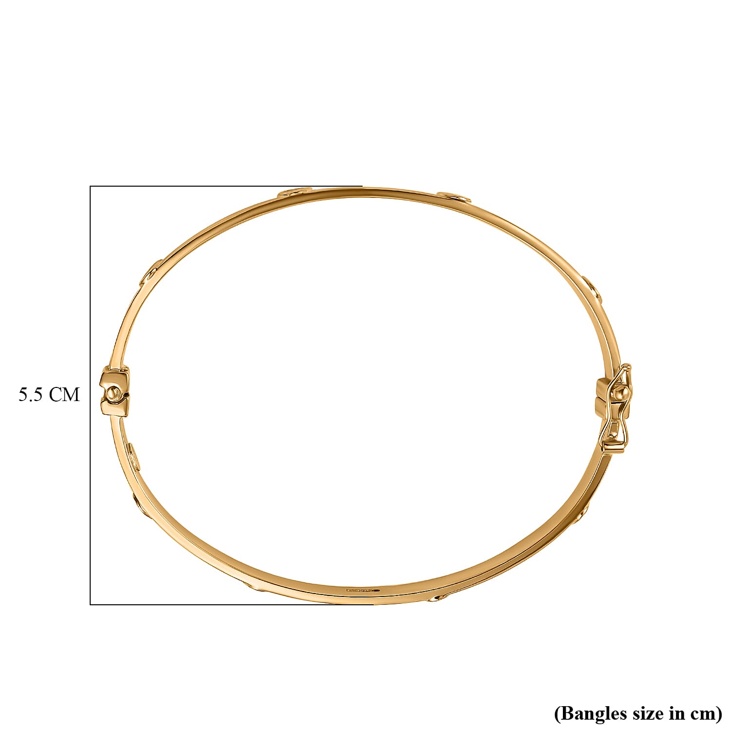 Maestro Collection Designer Inspired - 9K Yellow Gold Bangle, Gold Wt. 4.20 Gms. 7989576 5