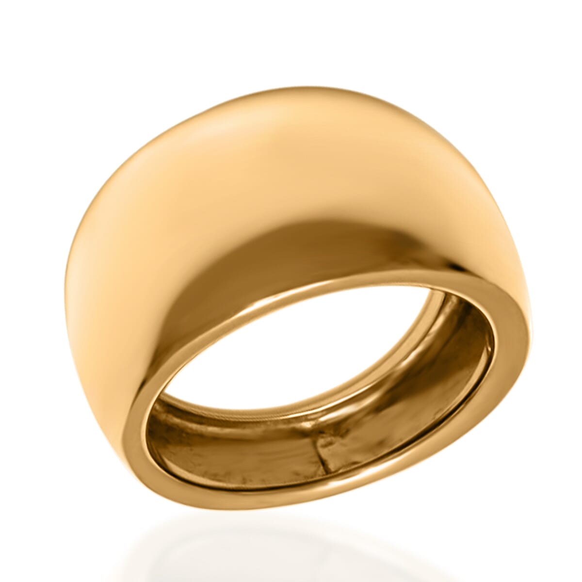 Maestro Collection - 9K Yellow Gold Bold Mirror Ring 7793569 0
