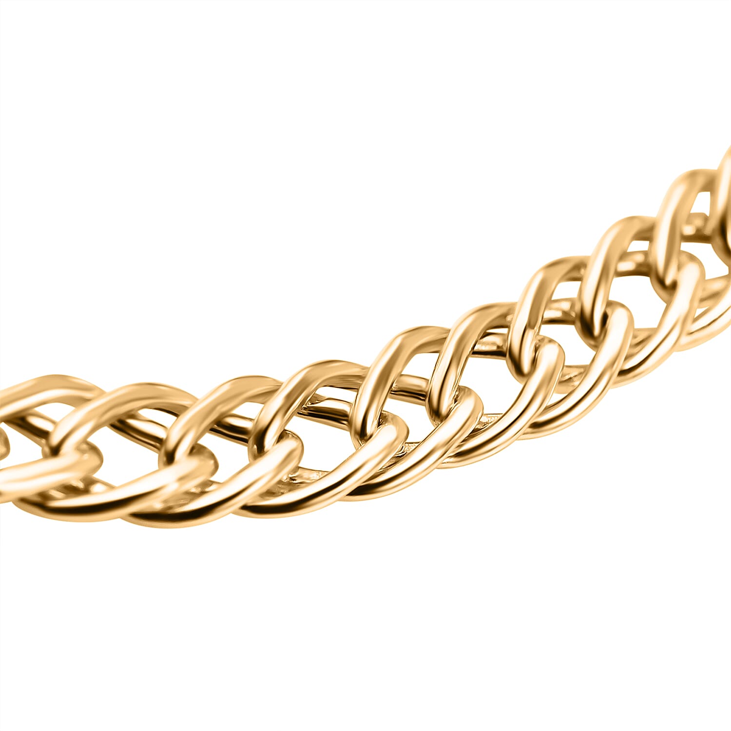 Maestro Collection - 9K Yellow Gold Double Curb Bracelet (Size - 7.5) 7722952 2