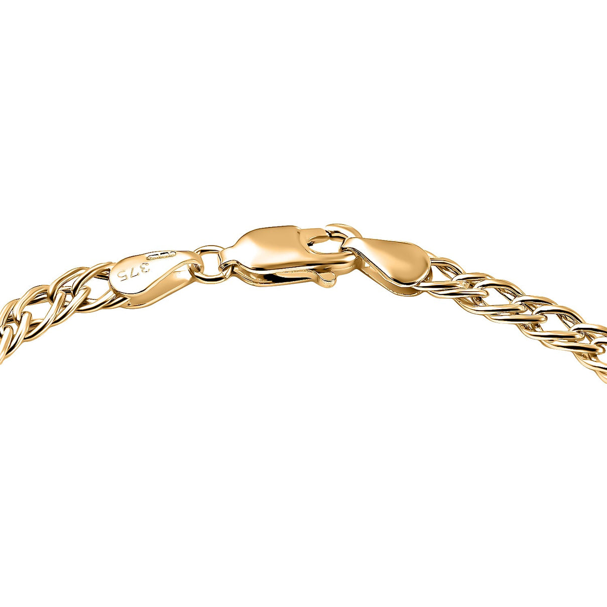 Maestro Collection - 9K Yellow Gold Double Curb Bracelet (Size - 7.5) 7722952 3