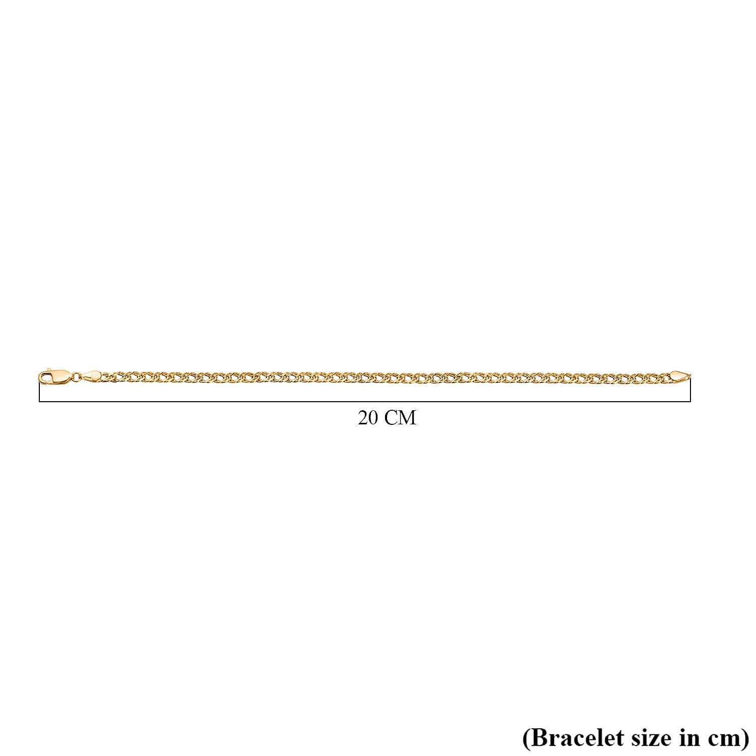 Maestro Collection - 9K Yellow Gold Double Curb Bracelet (Size - 7.5) 7722952 4