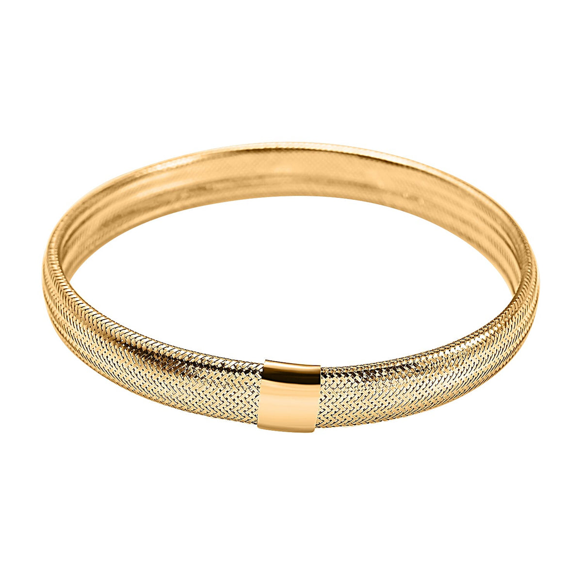 Maestro Collection - 9K Yellow Gold Omega Bracelet (Size - 7.5) V32515440 0