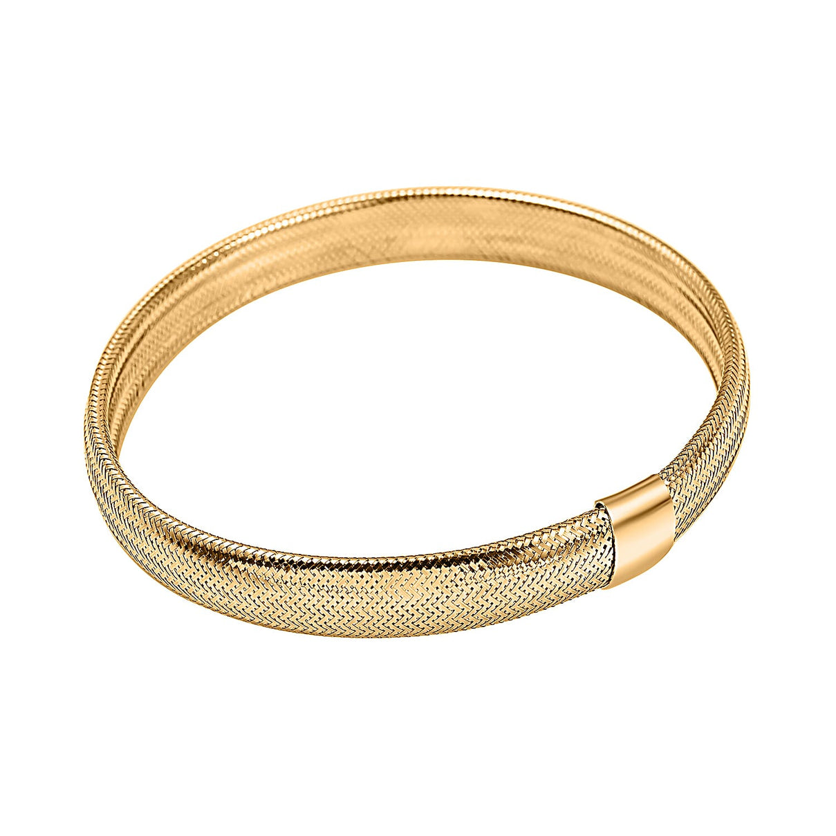 Maestro Collection - 9K Yellow Gold Omega Bracelet (Size - 7.5) V32515440 3