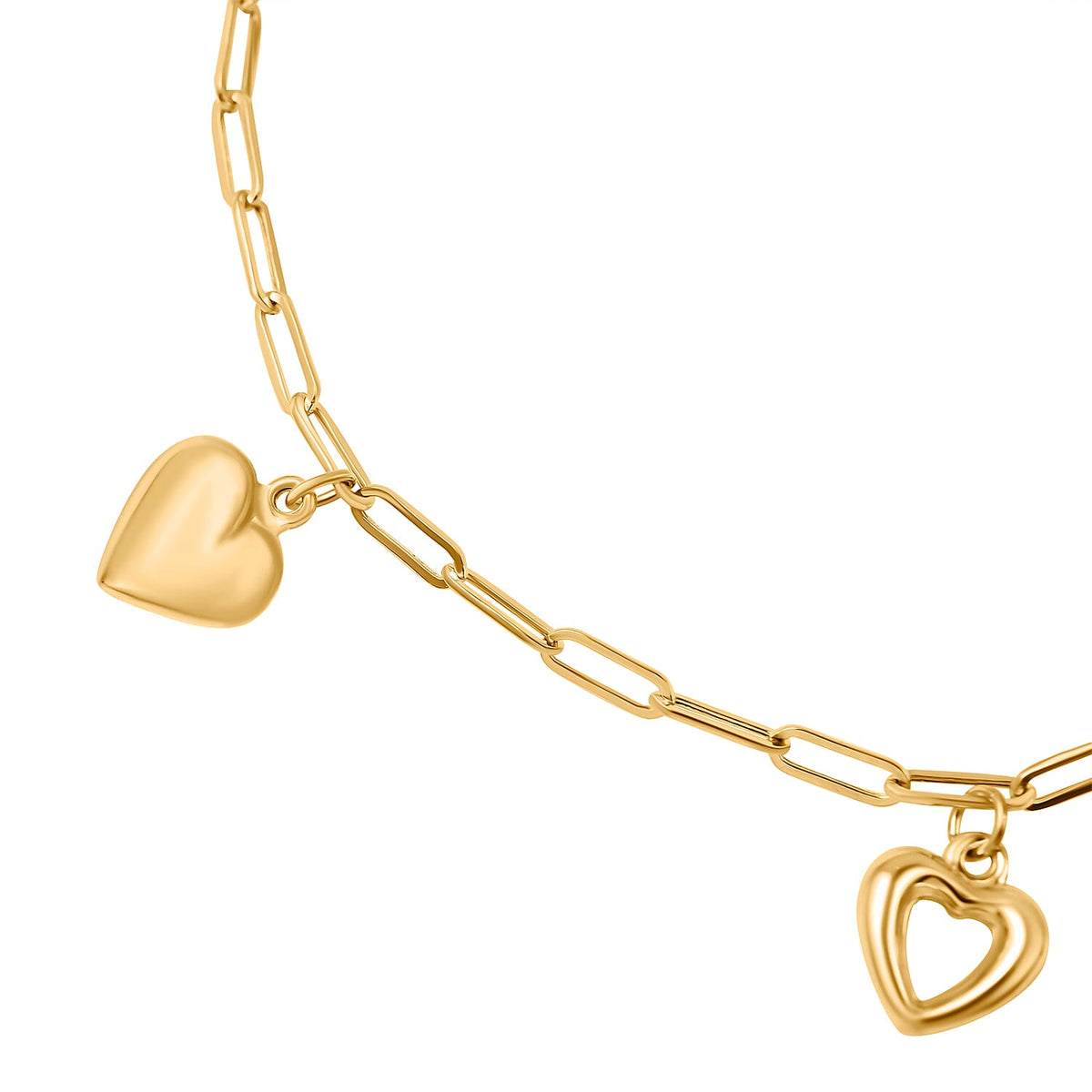 JCK Vegas CLose Out- 9K Yellow Gold Multi Charms Bracelet (Size - 7.5) 2.50 Grams 7724293 3