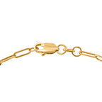 JCK Vegas CLose Out- 9K Yellow Gold Multi Charms Bracelet (Size - 7.5) 2.50 Grams